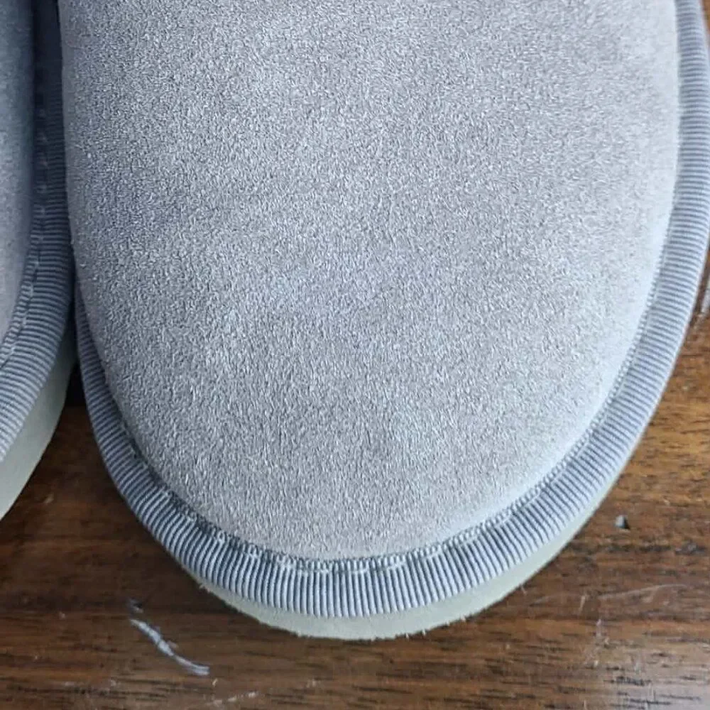 UGG Australia Gray Suede Triplet Bailey Button Boots size 8